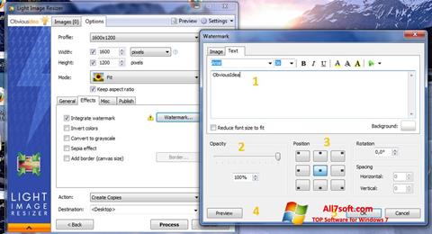 Screenshot Light Image Resizer para Windows 7