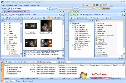 Screenshot SmartFTP para Windows 7