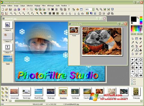 Screenshot PhotoFiltre para Windows 7