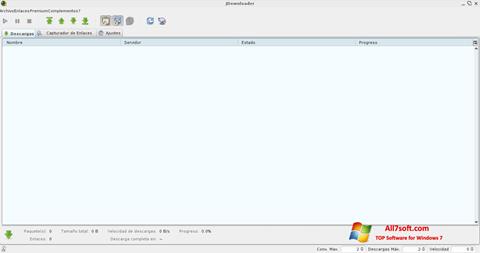 Screenshot JDownloader para Windows 7