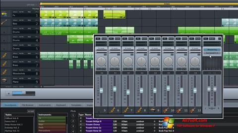 Screenshot MAGIX Music Maker para Windows 7