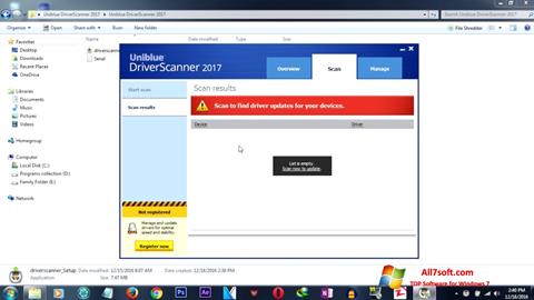 Screenshot DriverScanner para Windows 7