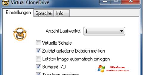 Screenshot Virtual CloneDrive para Windows 7