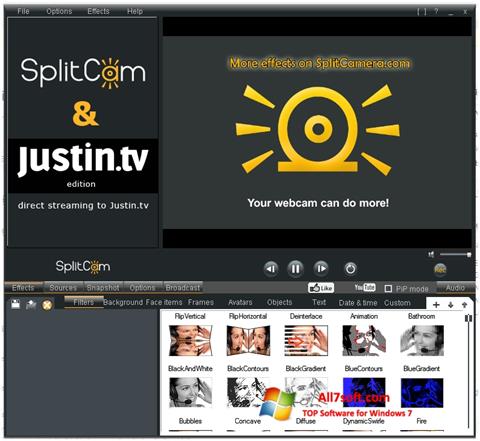 Screenshot SplitCam para Windows 7