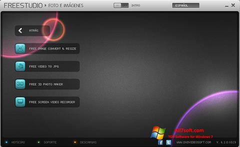 Screenshot Free Studio para Windows 7