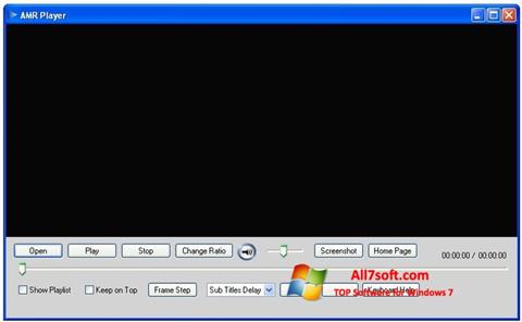 Screenshot AMR Player para Windows 7