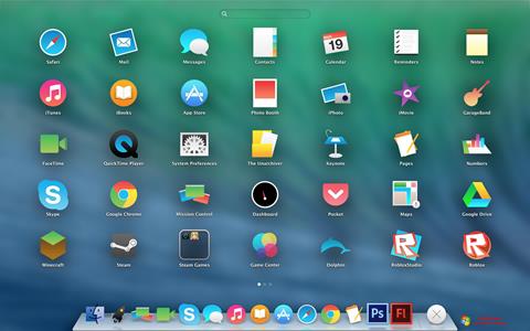 Screenshot OS X Flat IconPack Installer para Windows 7