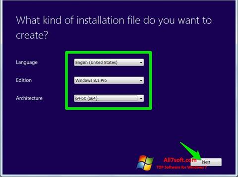 Screenshot Windows Bootable Image Creator para Windows 7