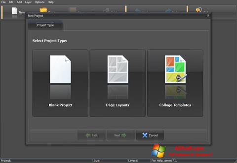 Screenshot PhotoMix Collage para Windows 7