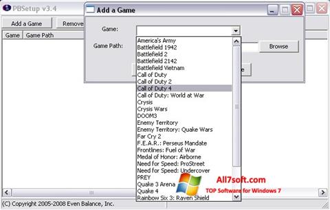 Screenshot PunkBuster para Windows 7