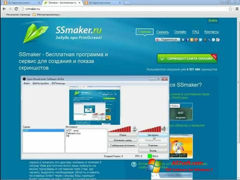Screenshot SSmaker para Windows 7