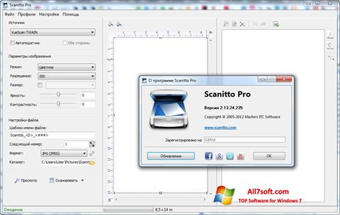 Screenshot Scanitto Pro para Windows 7