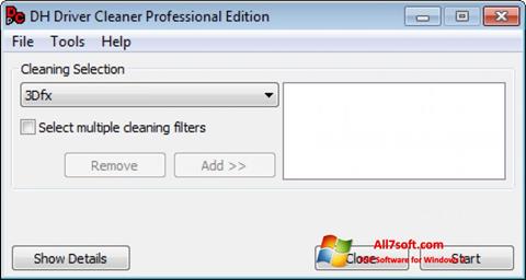 Screenshot Driver Cleaner para Windows 7