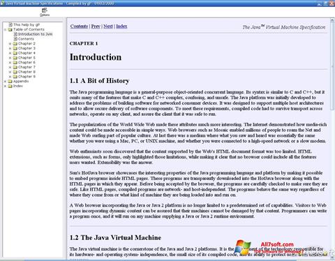 Screenshot Java Virtual Machine para Windows 7