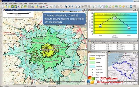 Screenshot MapInfo Professional para Windows 7