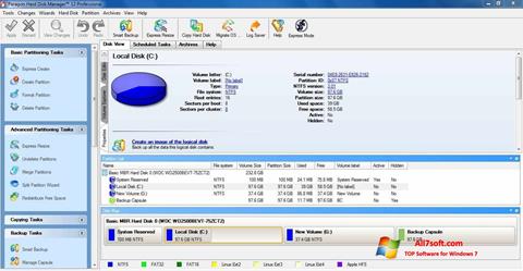 Screenshot Paragon Hard Disk Manager para Windows 7