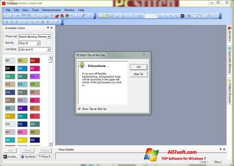 Screenshot PCStitch para Windows 7