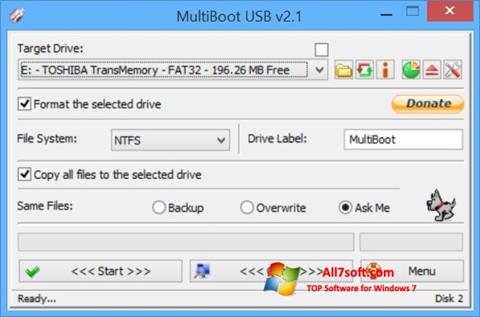 Screenshot Multi Boot USB para Windows 7
