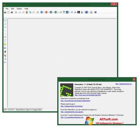 Screenshot Greenshot para Windows 7