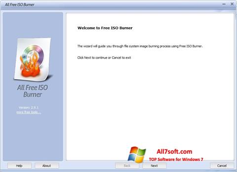 Screenshot ISO Burner para Windows 7