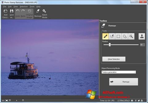 Screenshot Photo Stamp Remover para Windows 7