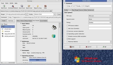 Screenshot Nmap para Windows 7