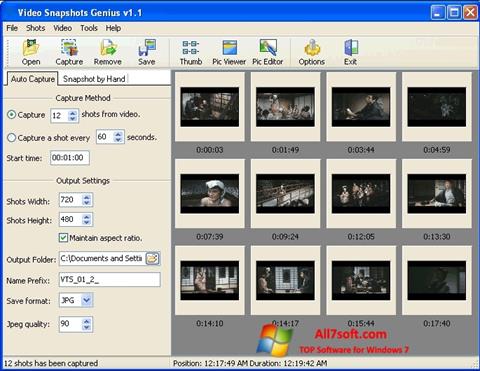 Screenshot SnapShot para Windows 7