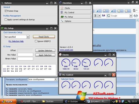 Screenshot ClockGen para Windows 7