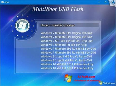 Screenshot MultiBoot USB para Windows 7