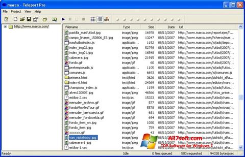 Screenshot Teleport Pro para Windows 7