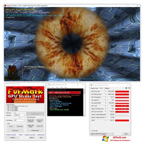 Screenshot FurMark para Windows 7