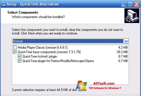 Screenshot QuickTime Alternative para Windows 7