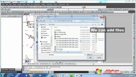 Screenshot nanoCAD para Windows 7
