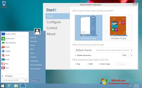 Screenshot Start8 para Windows 7