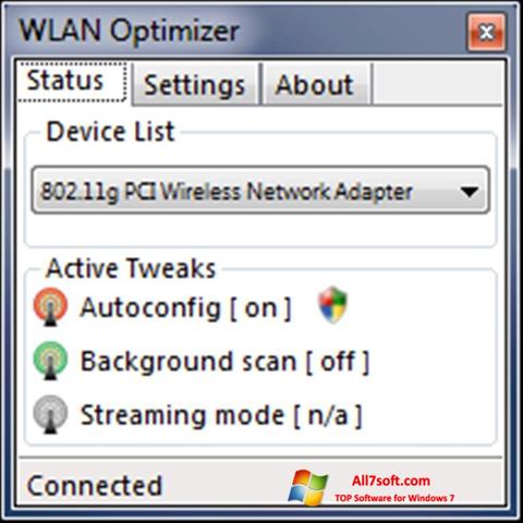 Screenshot WLAN Optimizer para Windows 7