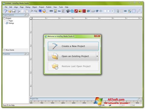 Screenshot AutoPlay Media Studio para Windows 7