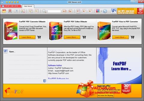 Screenshot VSD Viewer para Windows 7