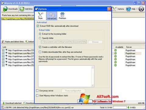 Screenshot Mipony para Windows 7