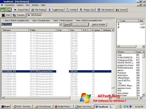 Screenshot Soulseek para Windows 7