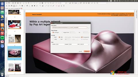 Screenshot Master PDF Editor para Windows 7
