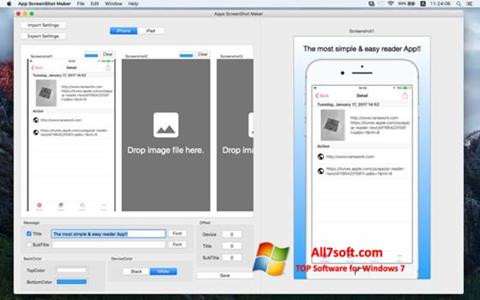 Screenshot ScreenshotMaker para Windows 7