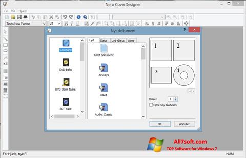 Screenshot Nero Cover Designer para Windows 7