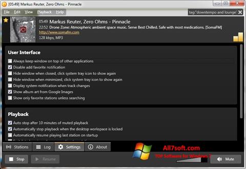 Screenshot Screamer Radio para Windows 7