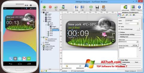 Screenshot XWidget para Windows 7
