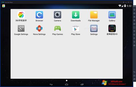 Screenshot Nox App Player para Windows 7