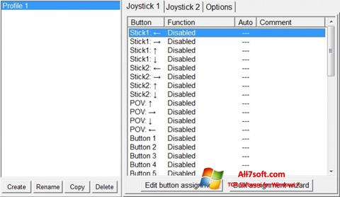 Screenshot JoyToKey para Windows 7