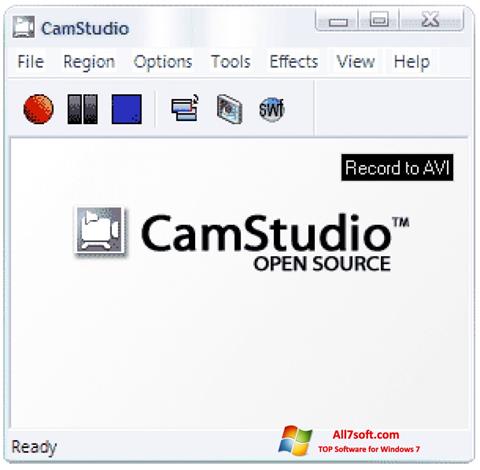 Screenshot CamStudio para Windows 7