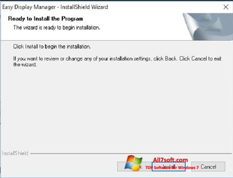 Screenshot Easy Display Manager para Windows 7