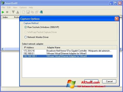 Screenshot SmartSniff para Windows 7