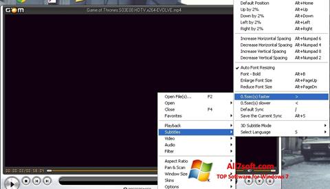 Screenshot GOM Player para Windows 7